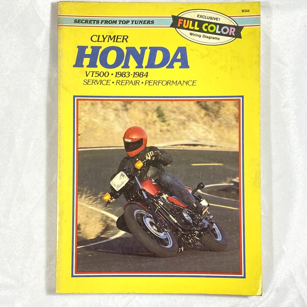 Clymer Honda VT500 1983 1984 Service Repair Performance Manual M344 Handbook